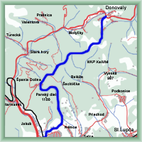 Trasy rowerowe - Donovaly – Banska Bystrica