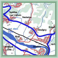 Trasy rowerowe - Żilina – Krasňany – Żilina