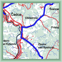 Trasy rowerowe - Cyklomagistrala Kysucka – Część Kysucko-Oravska