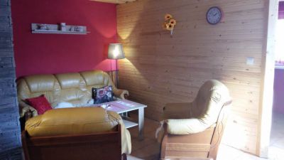 Liptowska chata przy strumieniu