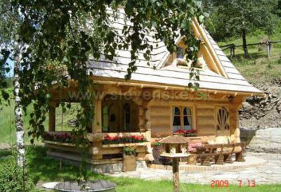 Dom cembrowany U Vincka