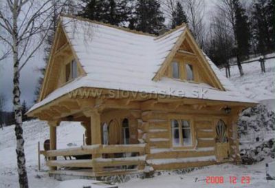 Dom cembrowany U Vincka